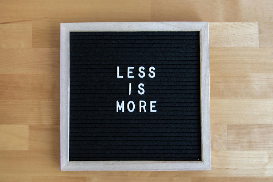 Minimalistische make-up: less is more